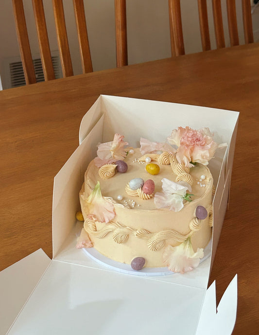 Easter Chocolate Dulce De Leche Cake